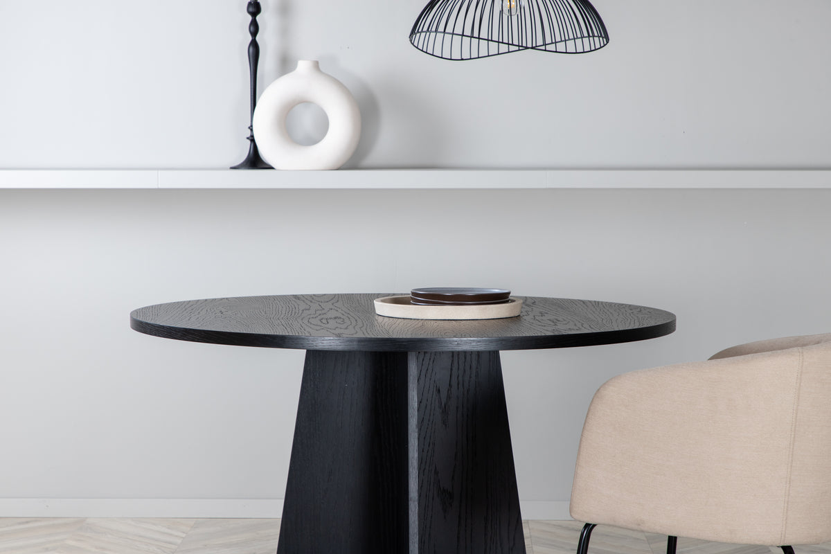 Venture Design Bootcut Runda Matbord ⌀110 Svart