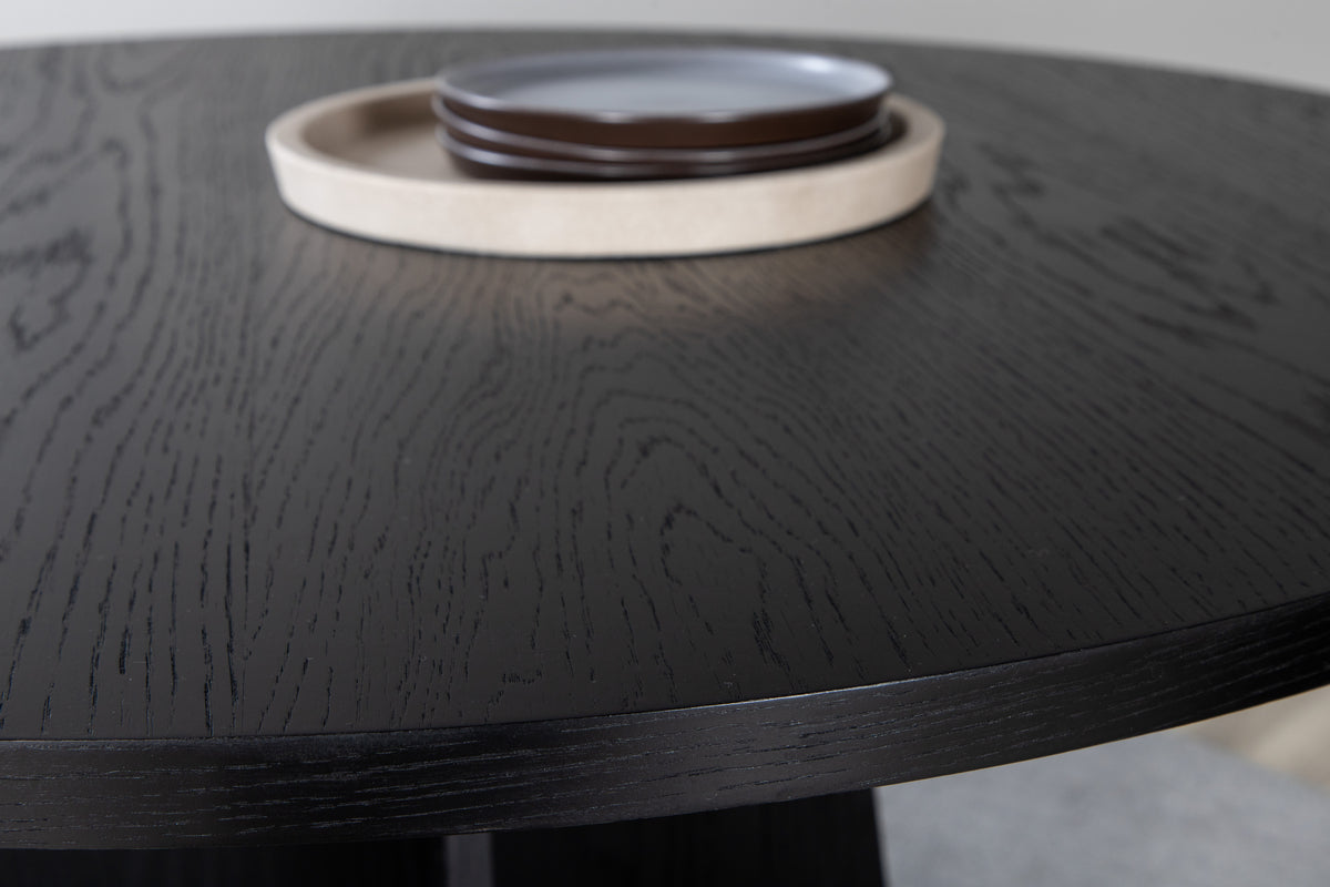 Venture Design Bootcut Runda Matbord ⌀110 Svart