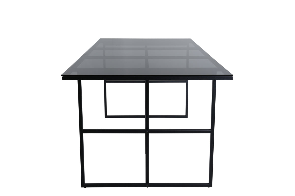 Venture Design Leif Rektangulära Matbord 200 x 90 Svart