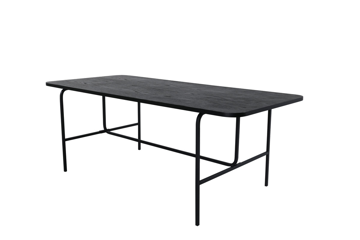 Venture Design Uno Rektangulära Matbord 200 x 90 Svart