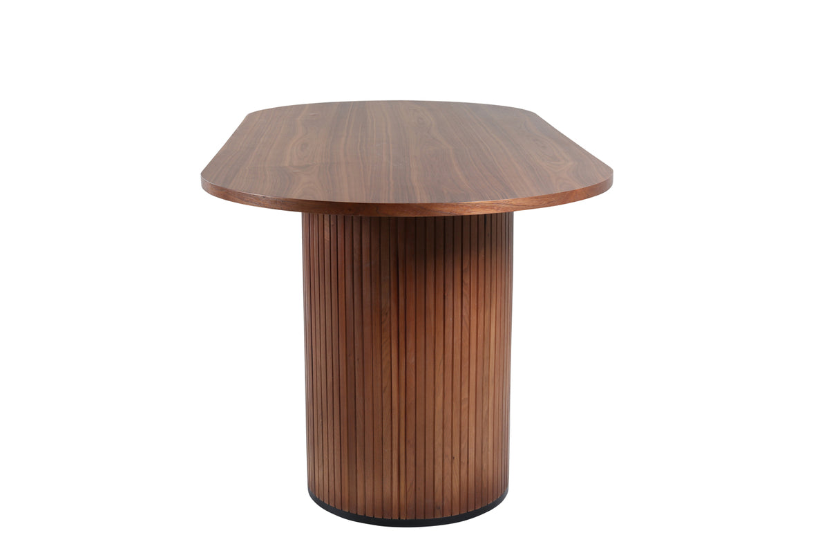 Venture Design Bianca Ovala Matbord 200 x 90 Valnöt