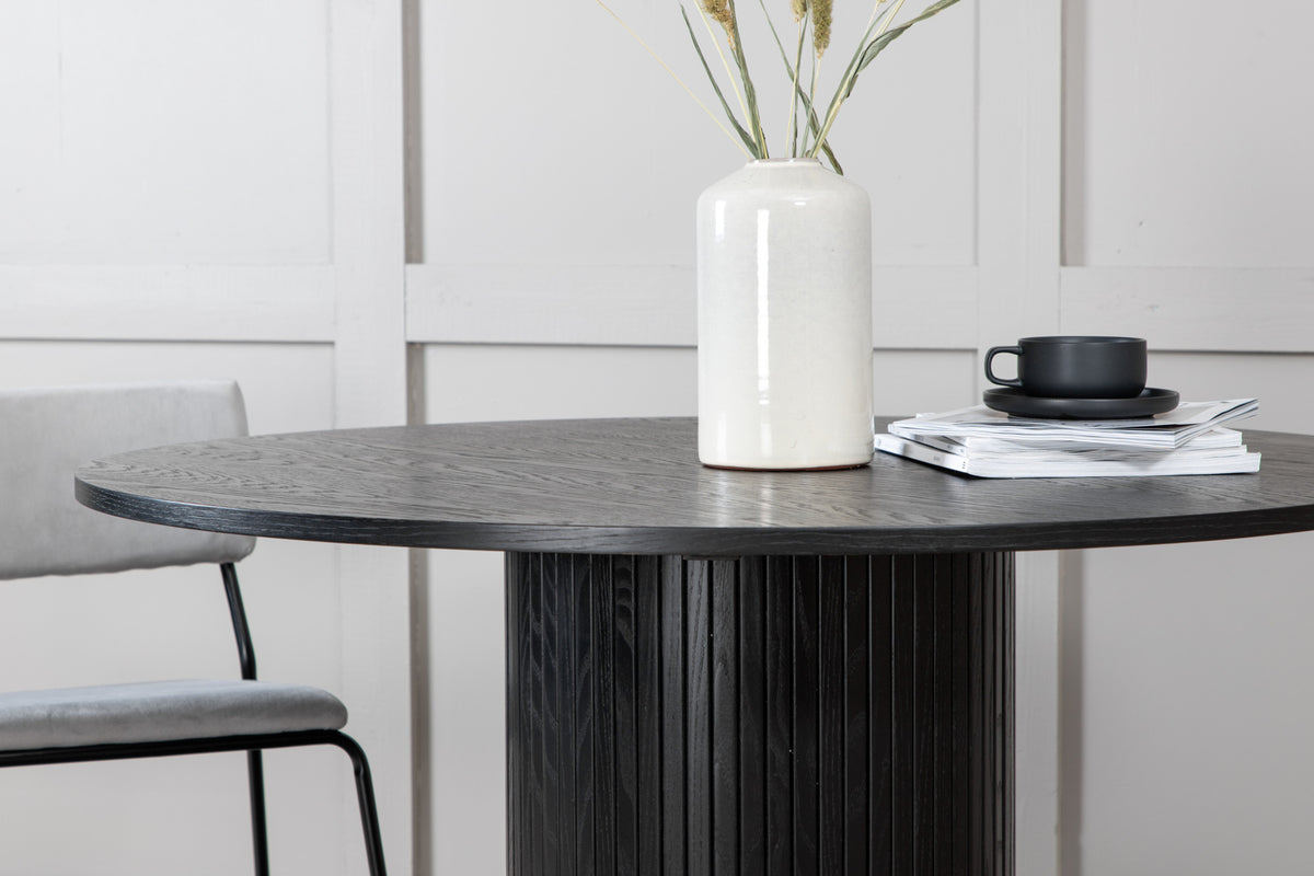 Venture Design Bianca Runda Matbord ⌀110 Svart
