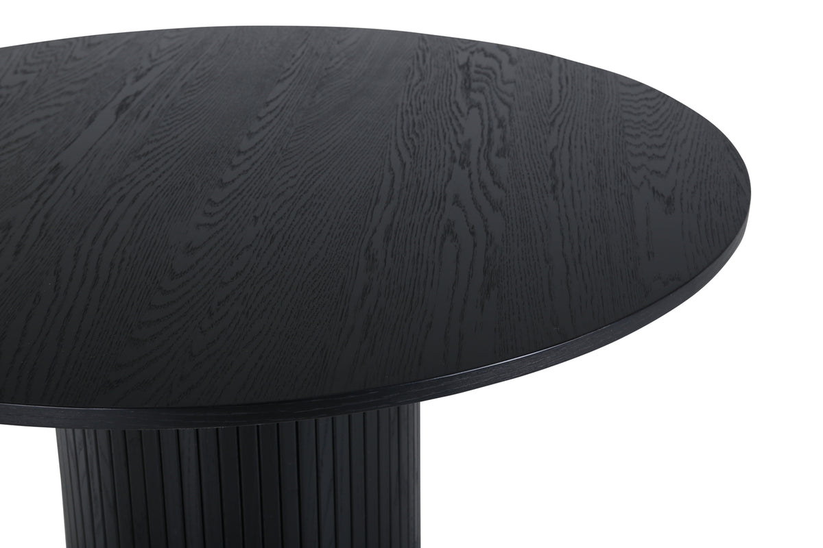 Venture Design Bianca Runda Matbord ⌀110 Svart