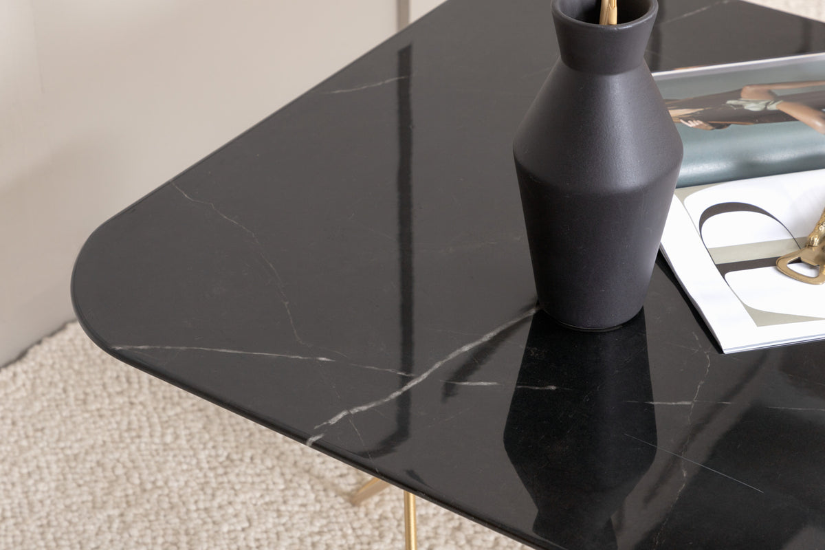 Venture Design Tristar Soffbord 80 x 80 Svart