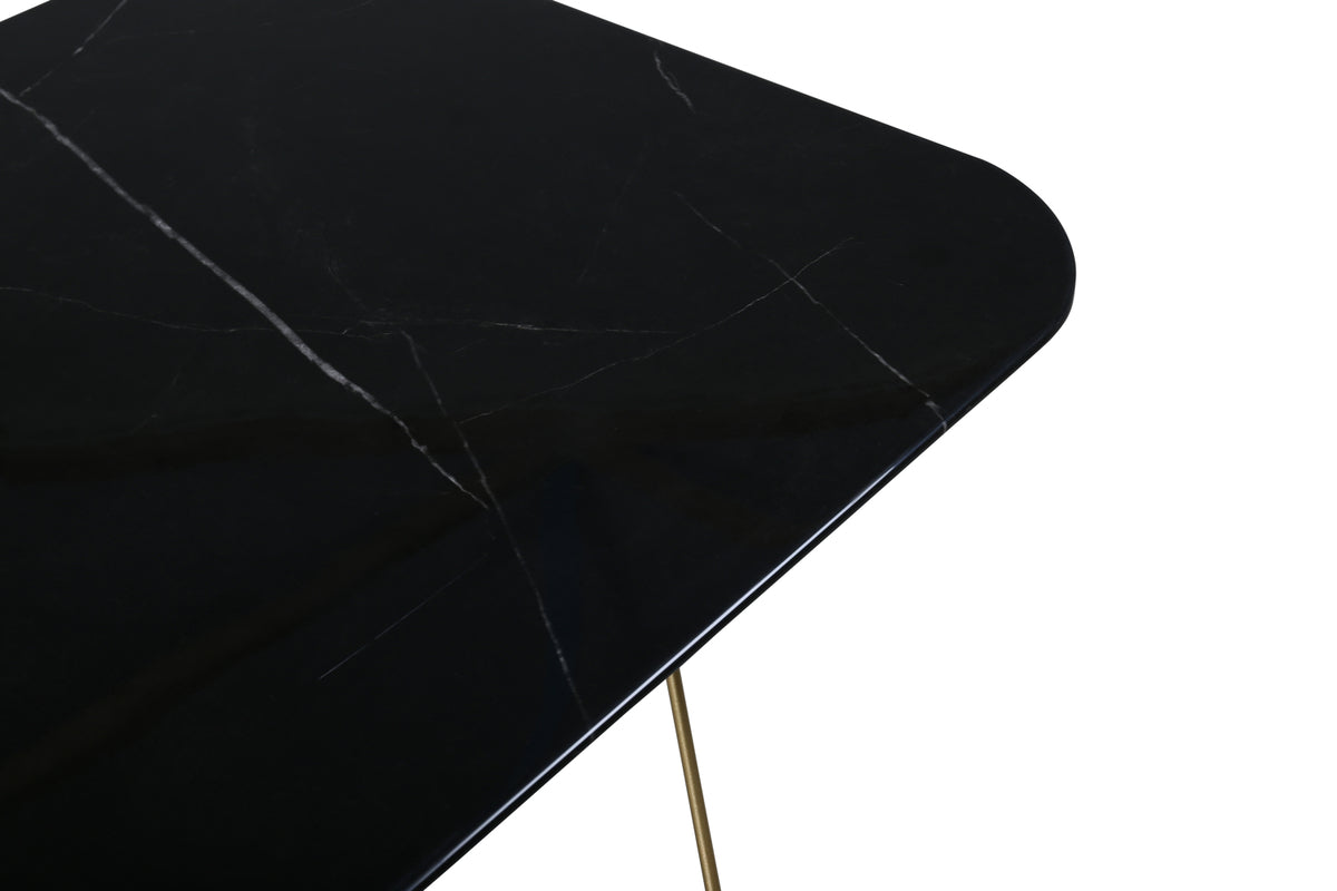 Venture Design Tristar Soffbord 80 x 80 Svart