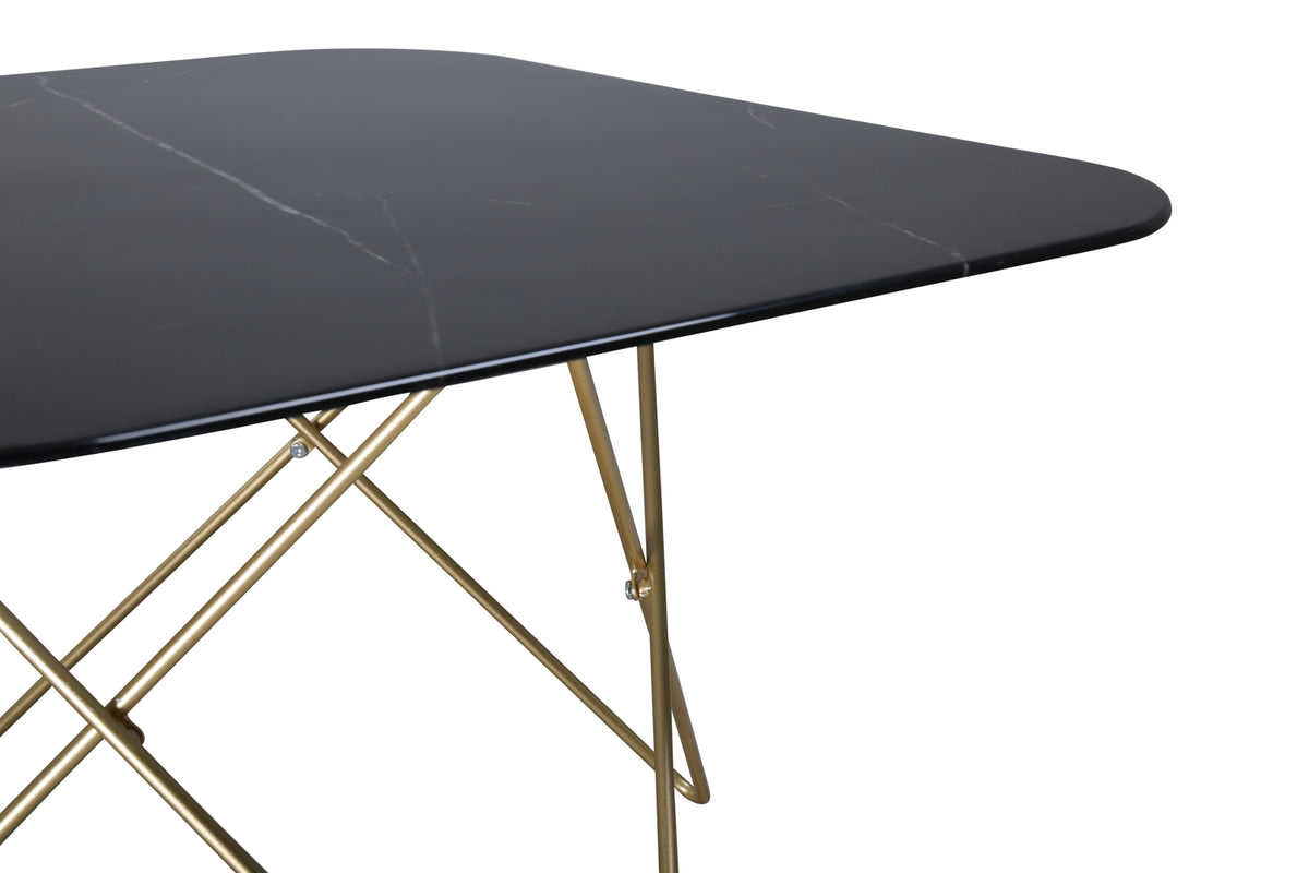 Venture Design Tristar Soffbord 80 x 80 Svart