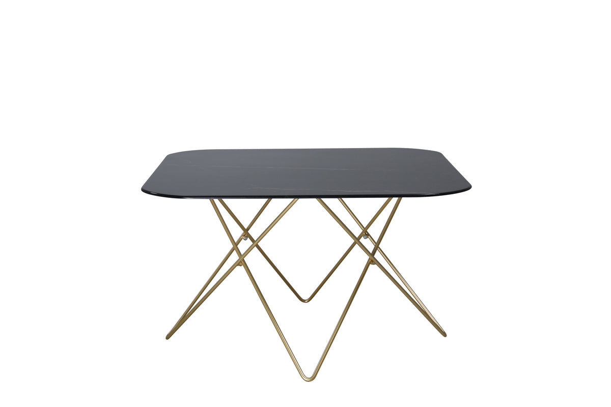 Venture Design Tristar Soffbord 80 x 80 Svart