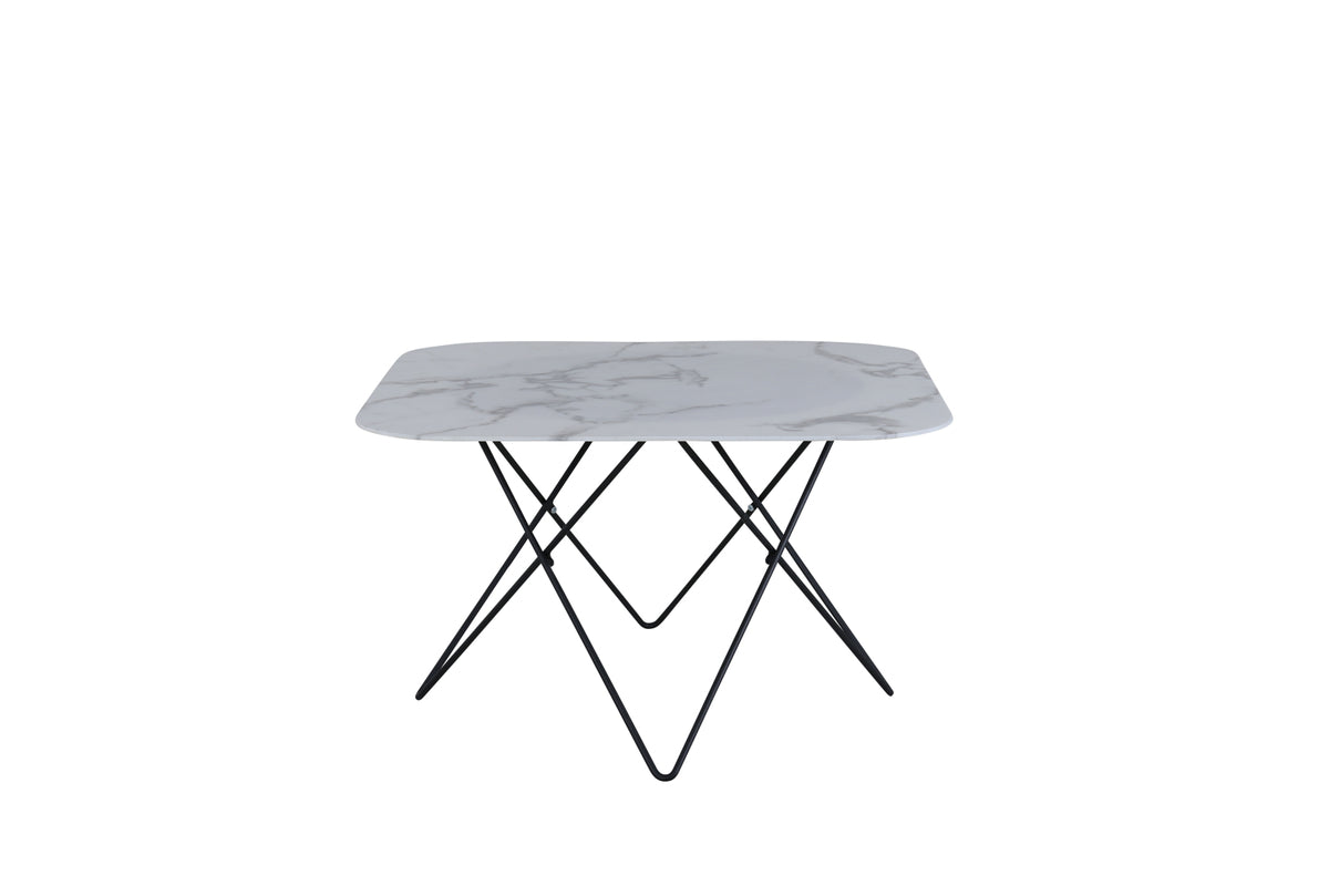 Venture Design Tristar Soffbord 80 x 80 Vit