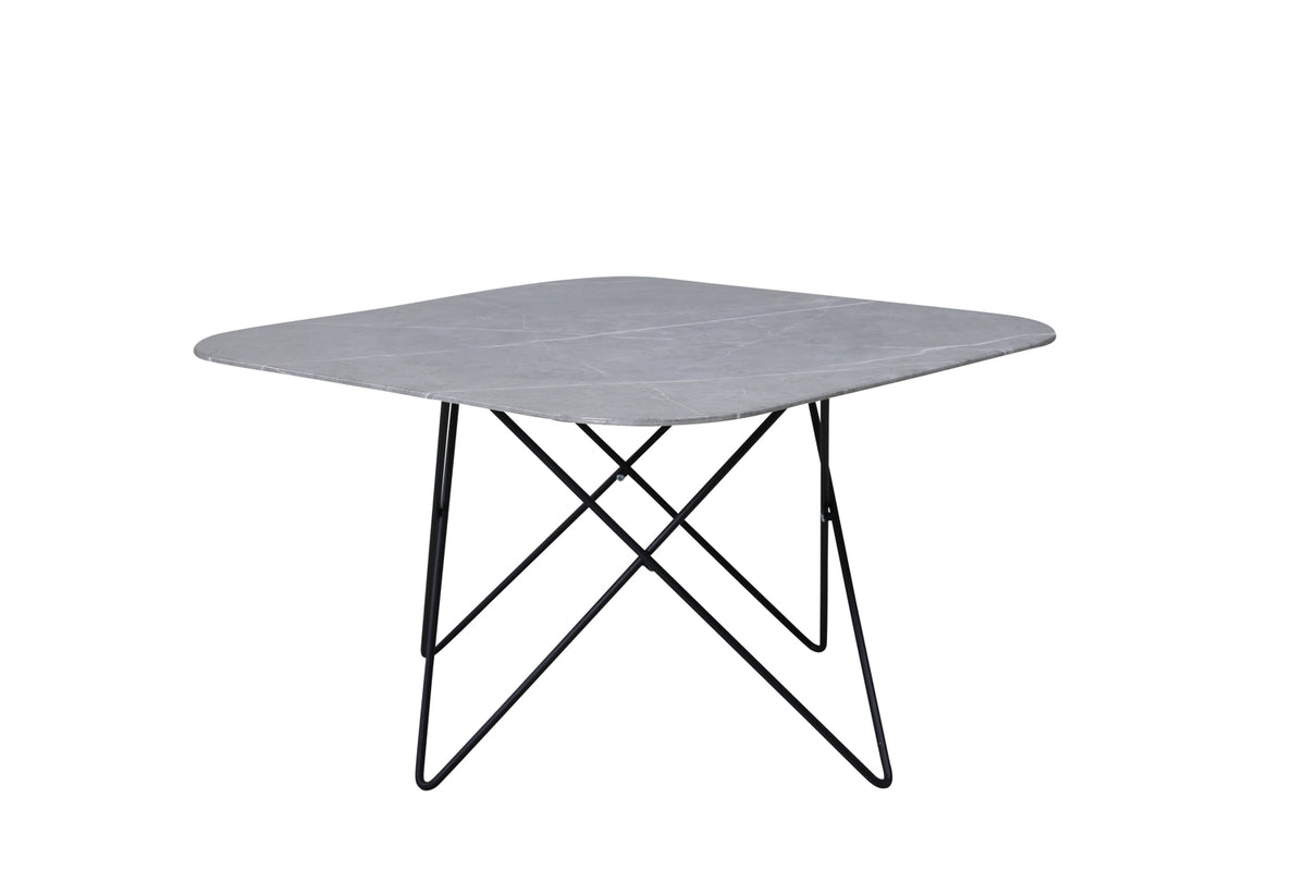 Venture Design Tristar Soffbord 80 x 80 Grå