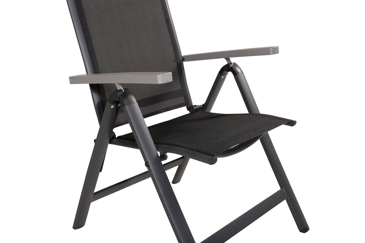 Venture Design Albany Positionsstolar 2-pack Svart