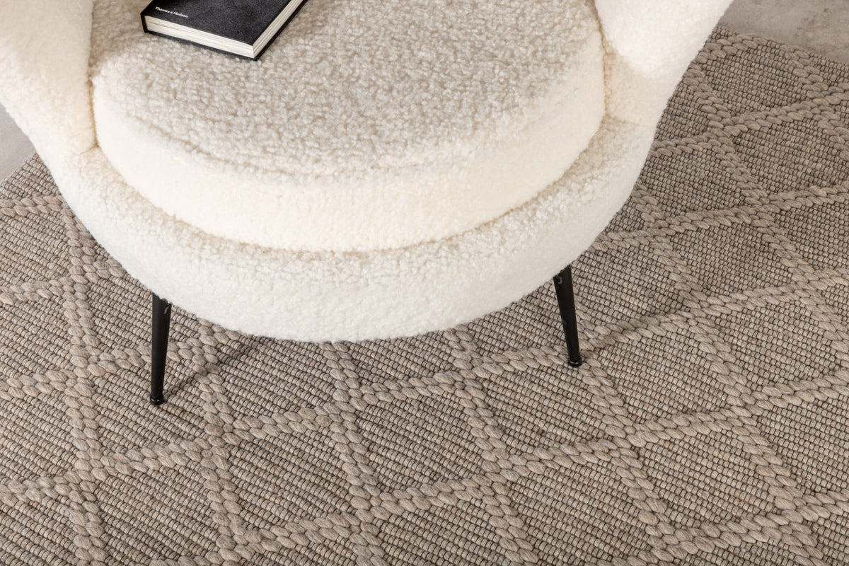 Venture Design Cloudy Rektangulära Mattor 300 x 200 Beige