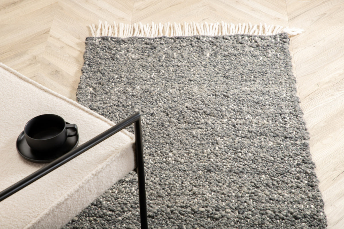 Venture Design Betina Rektangulära Mattor 250 x 80 Grå