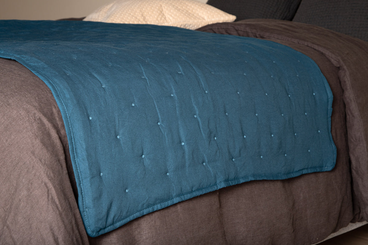 Venture Design Sally Överkast 80 x 260 Aqua