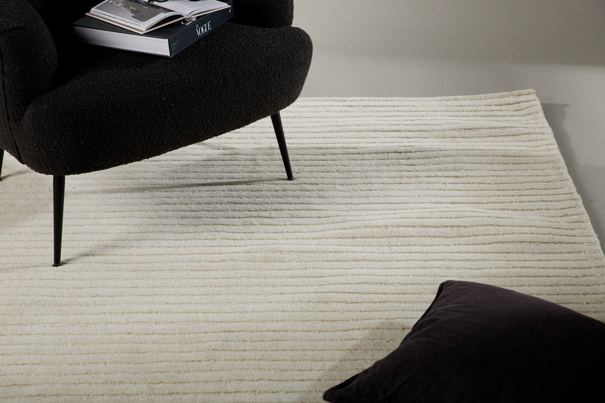 Venture Design Milton Rektangulära Mattor 300 x 200 Vit