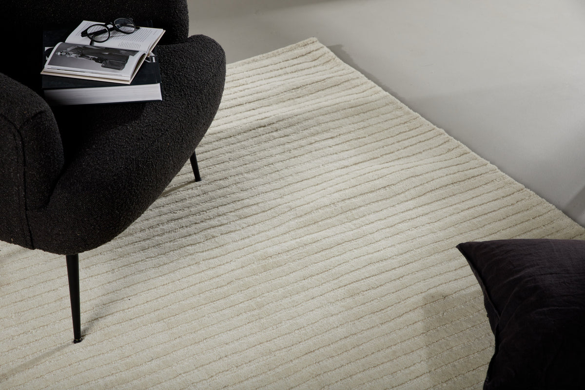 Venture Design Milton Rektangulära Mattor 300 x 200 Vit