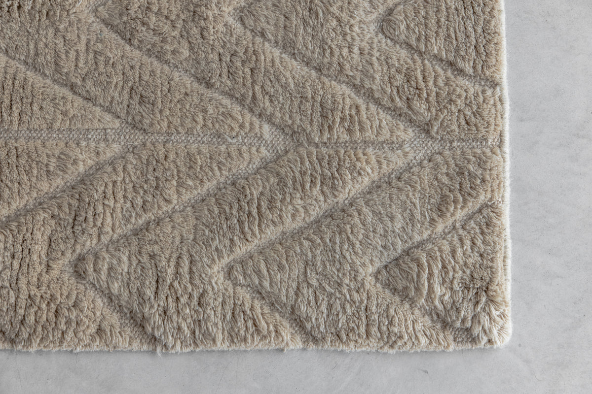 Venture Design Zoe Rektangulära Mattor 300 x 200 Beige