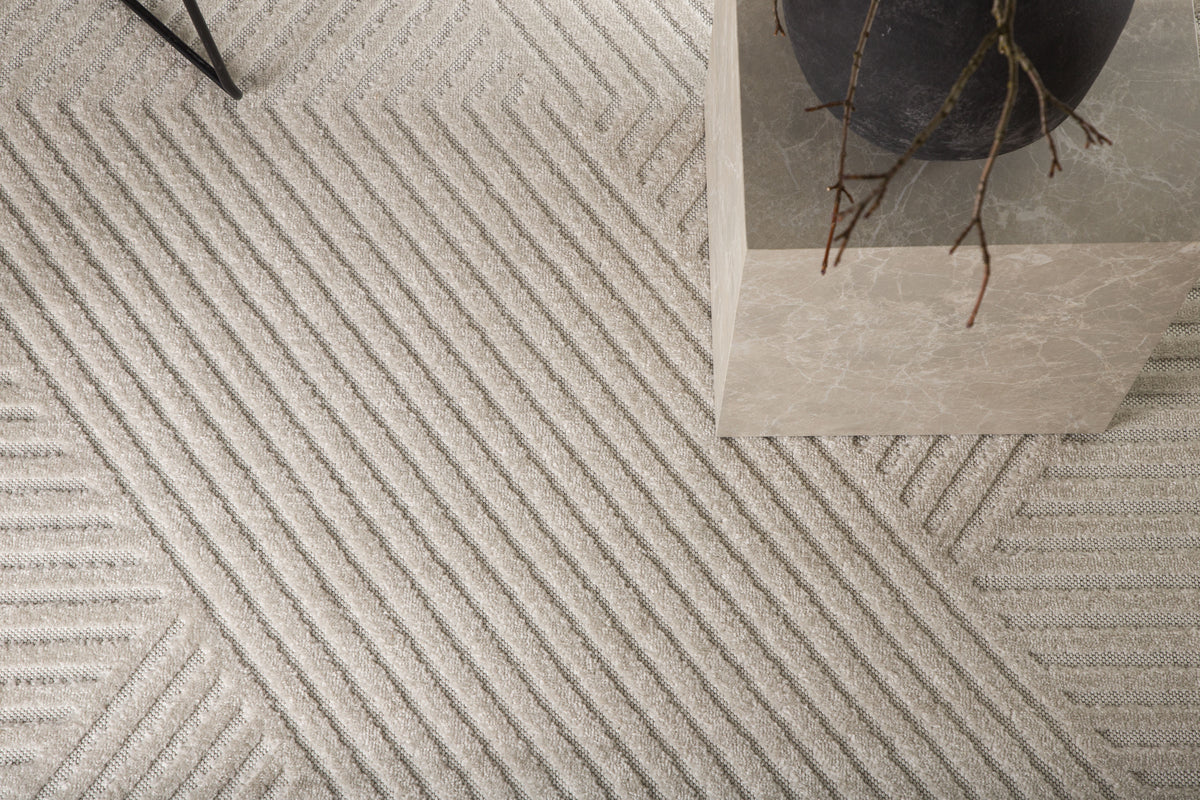 Venture Design Aron Rektangulära Mattor 340 x 240 Vit