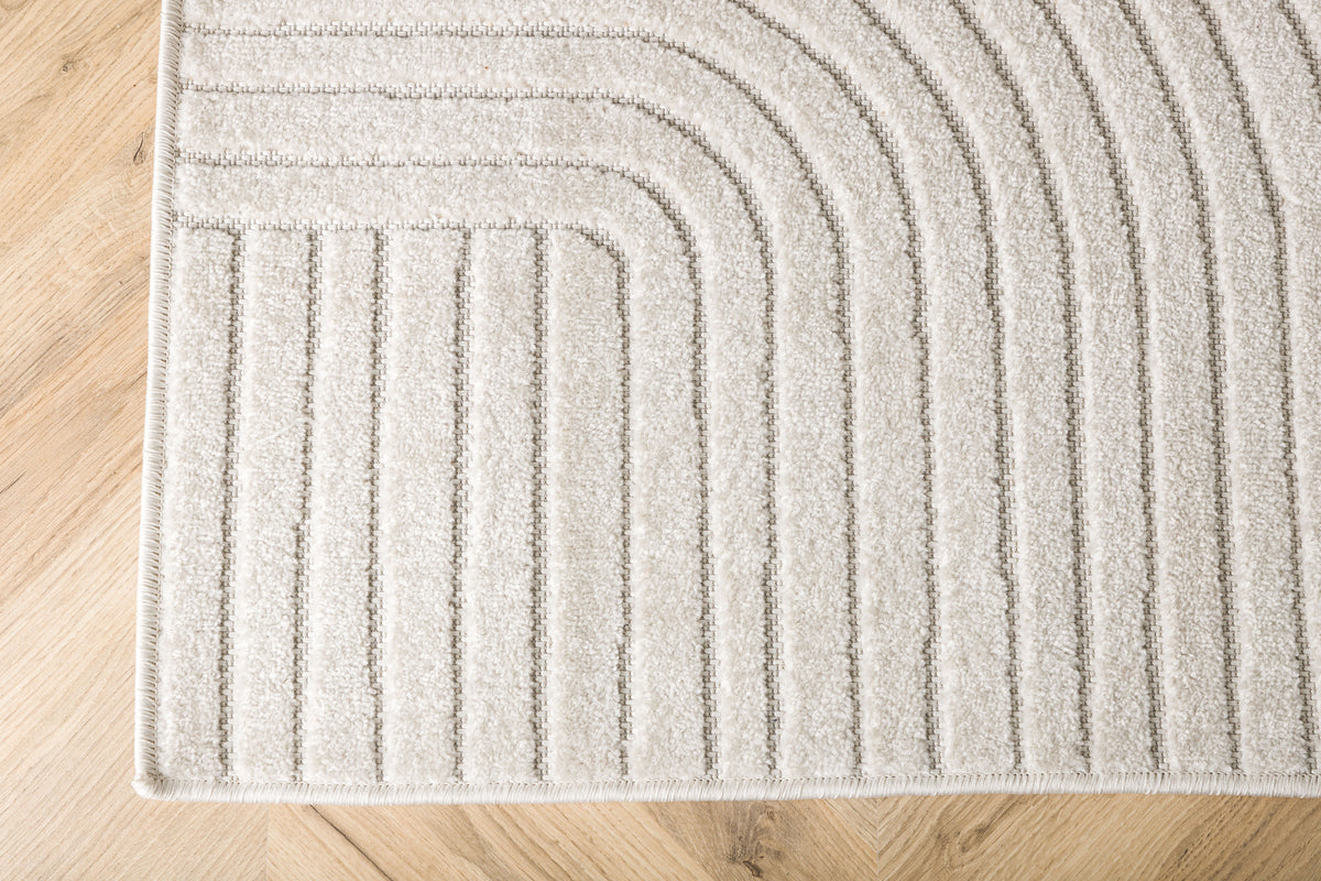 Venture Design Vince Rektangulära Mattor 290 × 200 Vit