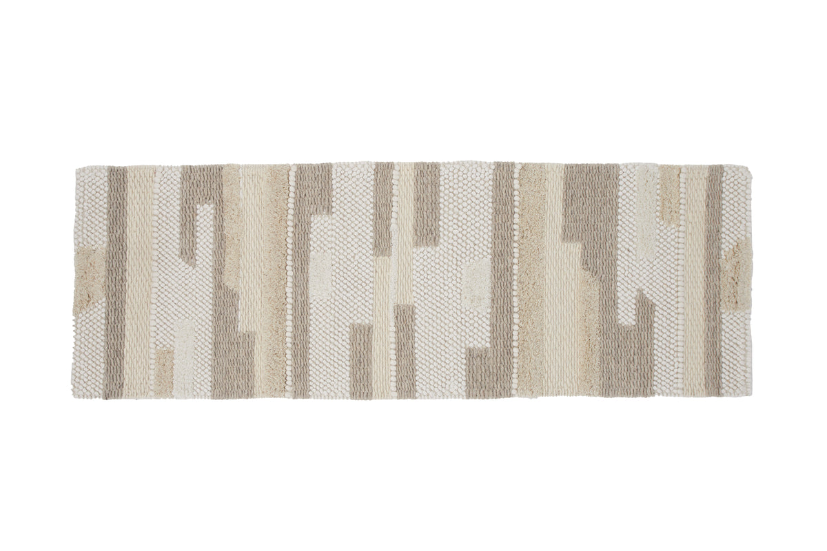 Venture Design Sixten Rektangulära Mattor 200 × 70 Beige