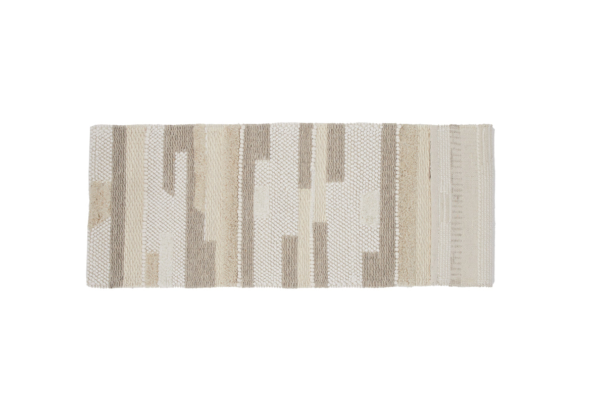 Venture Design Sixten Rektangulära Mattor 200 × 70 Beige