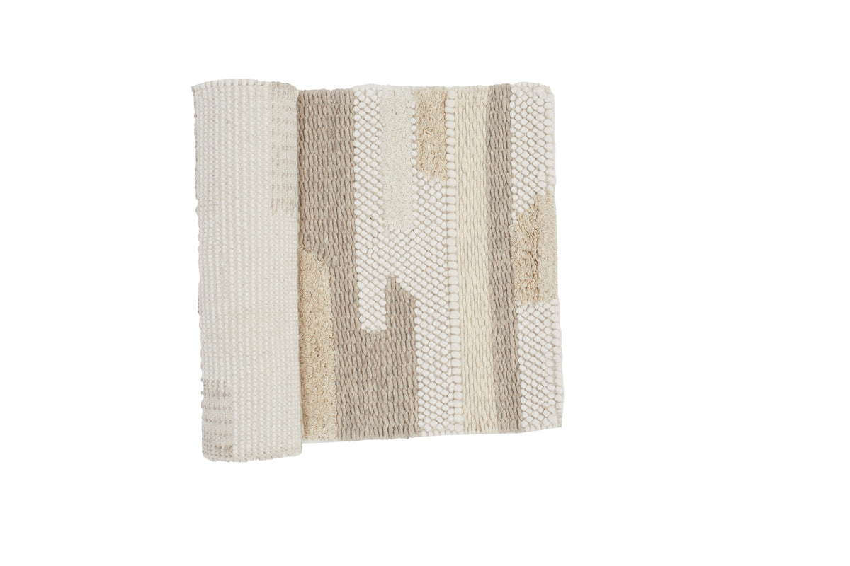 Venture Design Sixten Rektangulära Mattor 200 × 70 Beige
