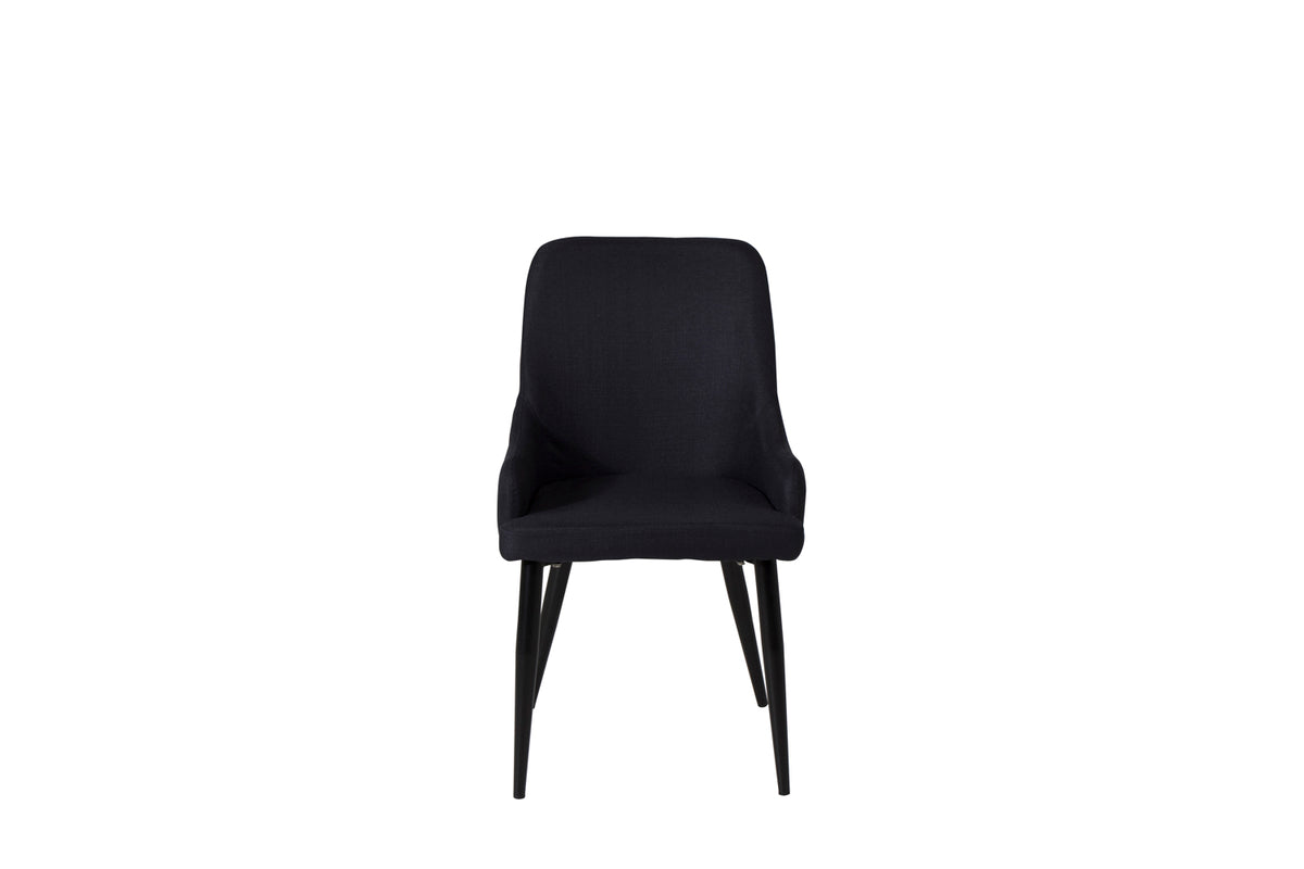 Venture Design Plaza Matstolar 2-pack Svart