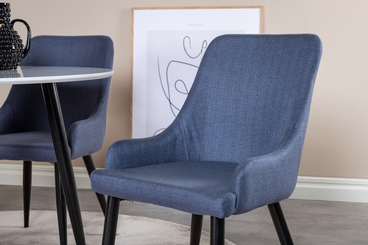 Venture Design Plaza Matstolar 2-pack Blå