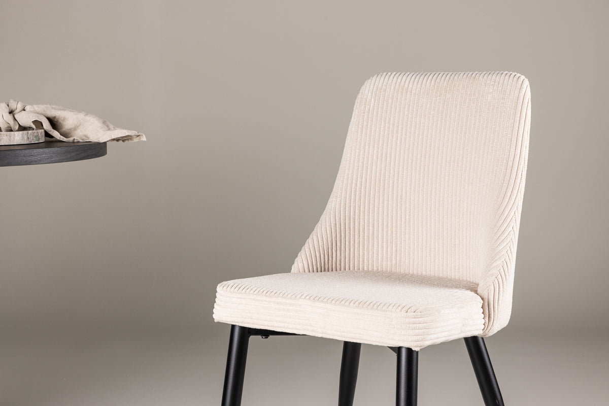 Venture Design Leone Matstolar 2-pack Beige