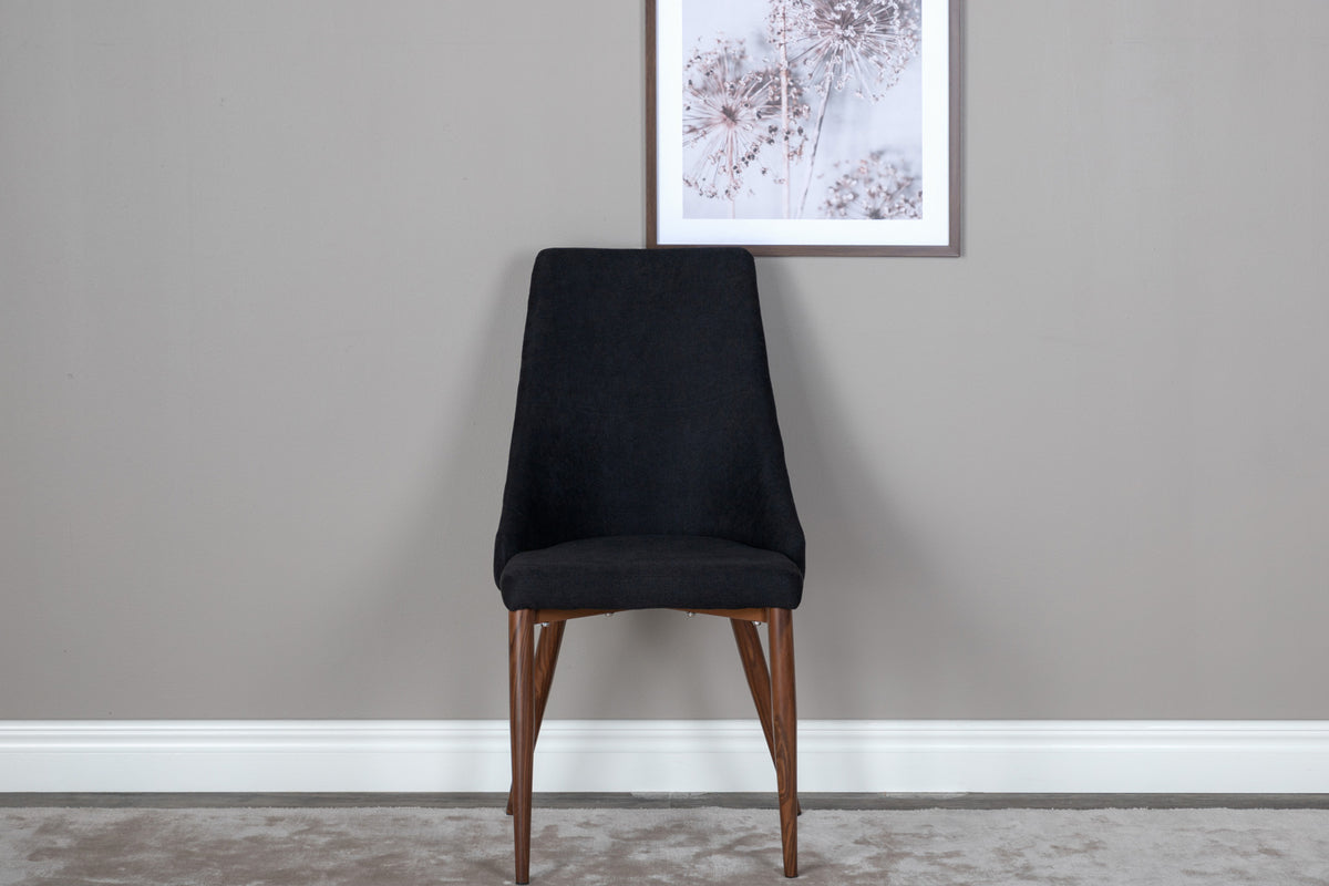 Venture Design Leone Matstolar 2-pack Svart