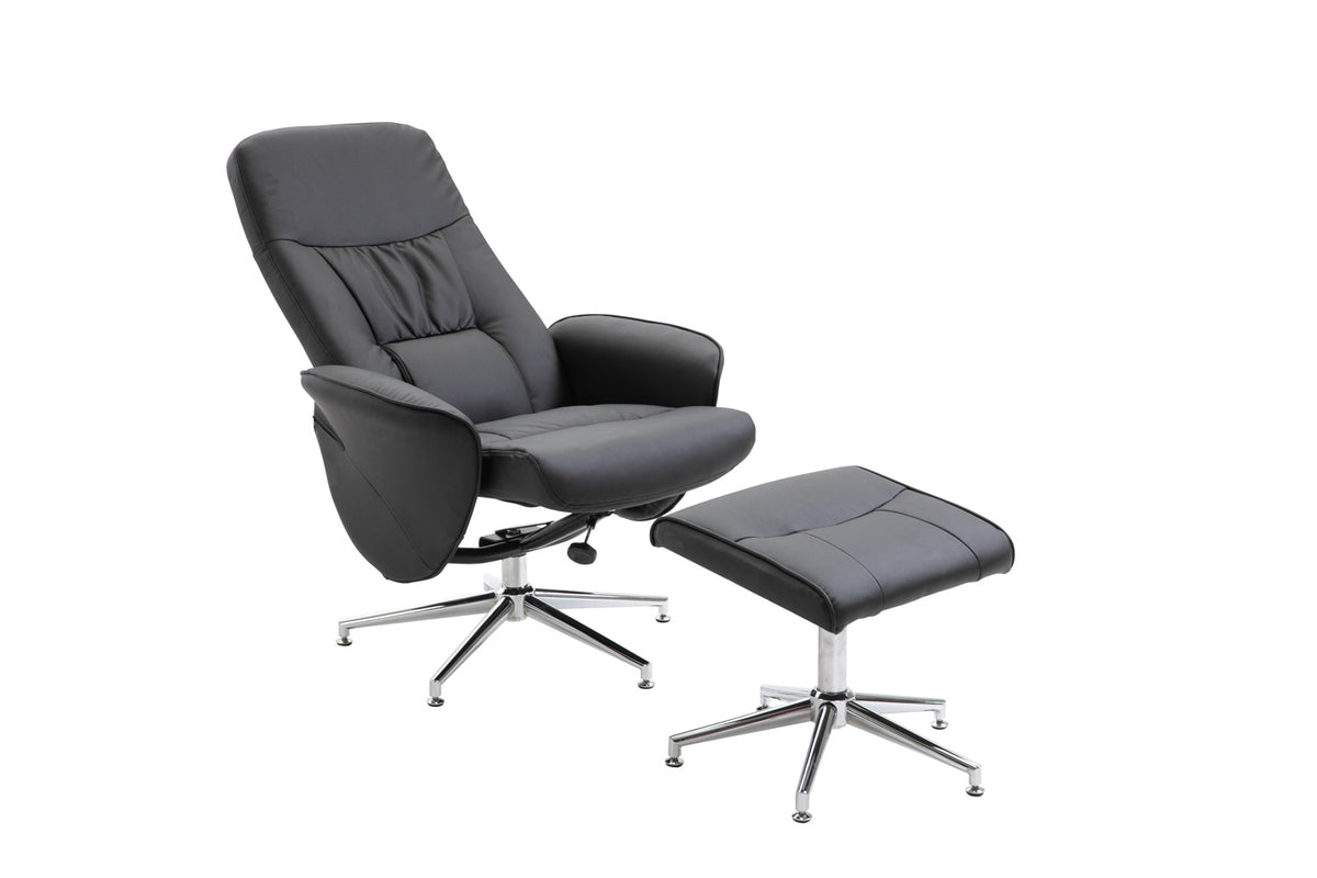 Venture Design Rolf Reclinerfåtöljer Svart