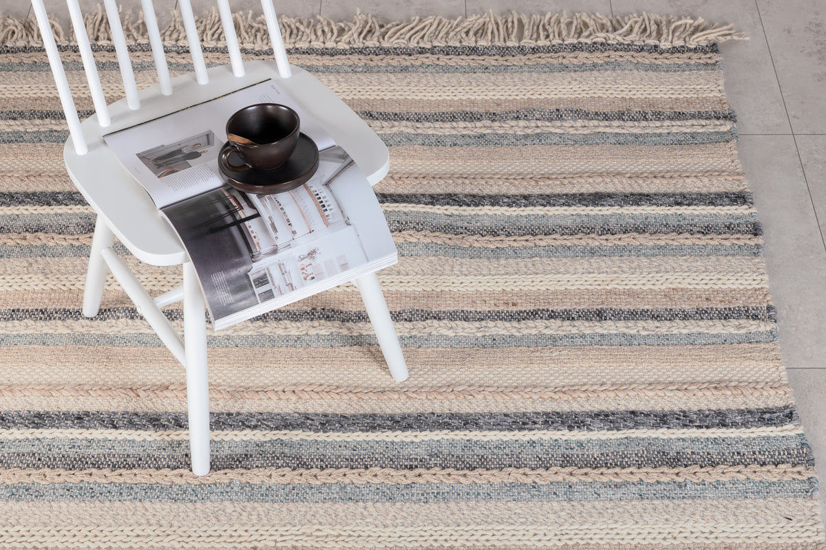 Venture Design Gudha Rektangulära Mattor 240 x 170 Beige