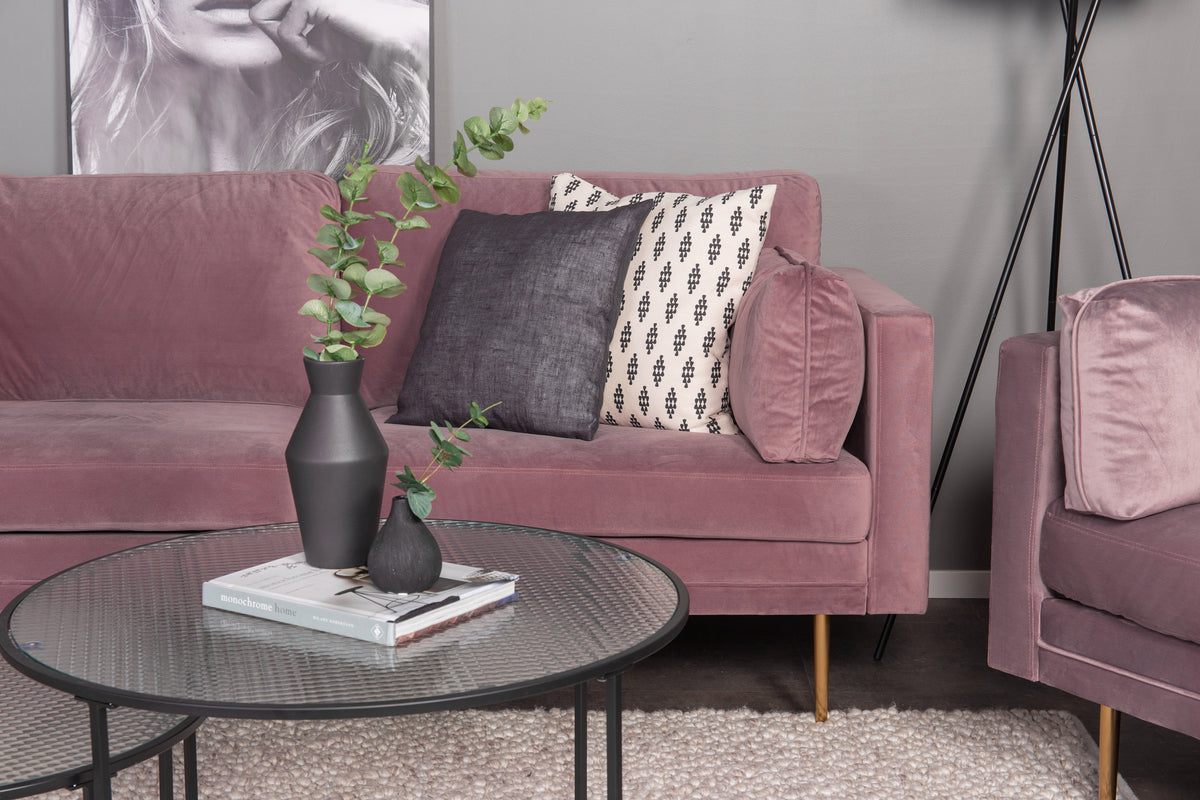 Venture Design Boom 3-sits soffor Rosa