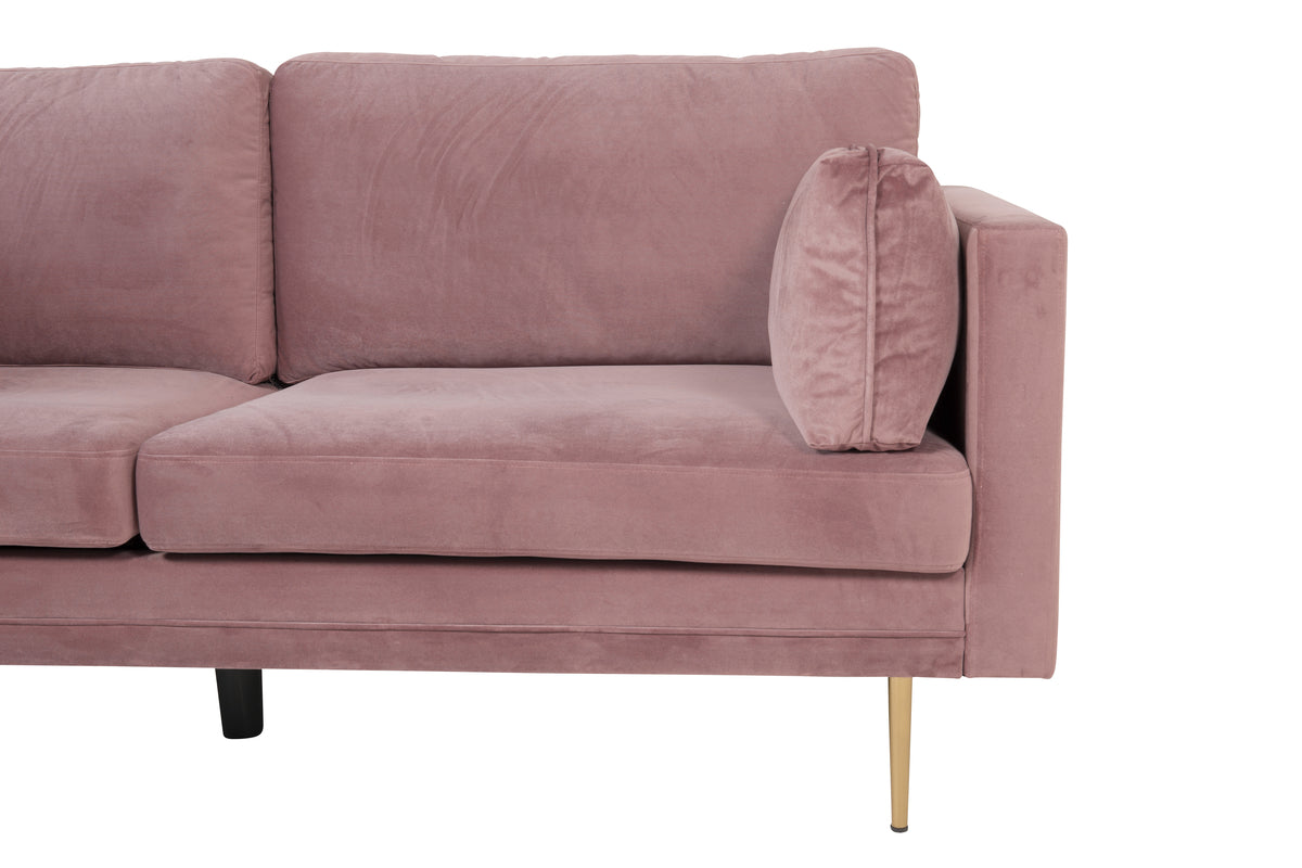 Venture Design Boom 3-sits soffor Rosa