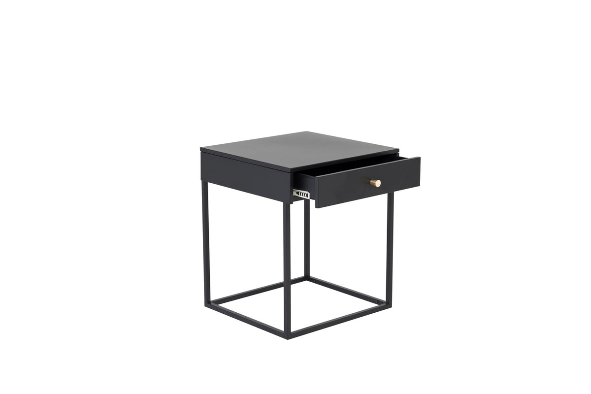Venture Design Bakal Sängbord 43 x 41 Svart