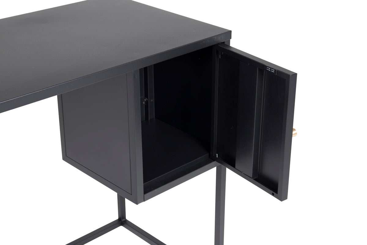 Venture Design Bakal Skrivbord 95 x 45 Svart
