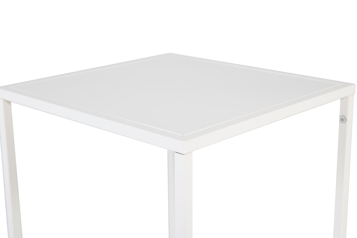 Venture Design Staal Sidobord 37 x 38 Vit