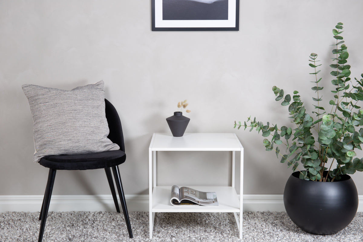 Venture Design Staal Sidobord 50 x 50 Vit