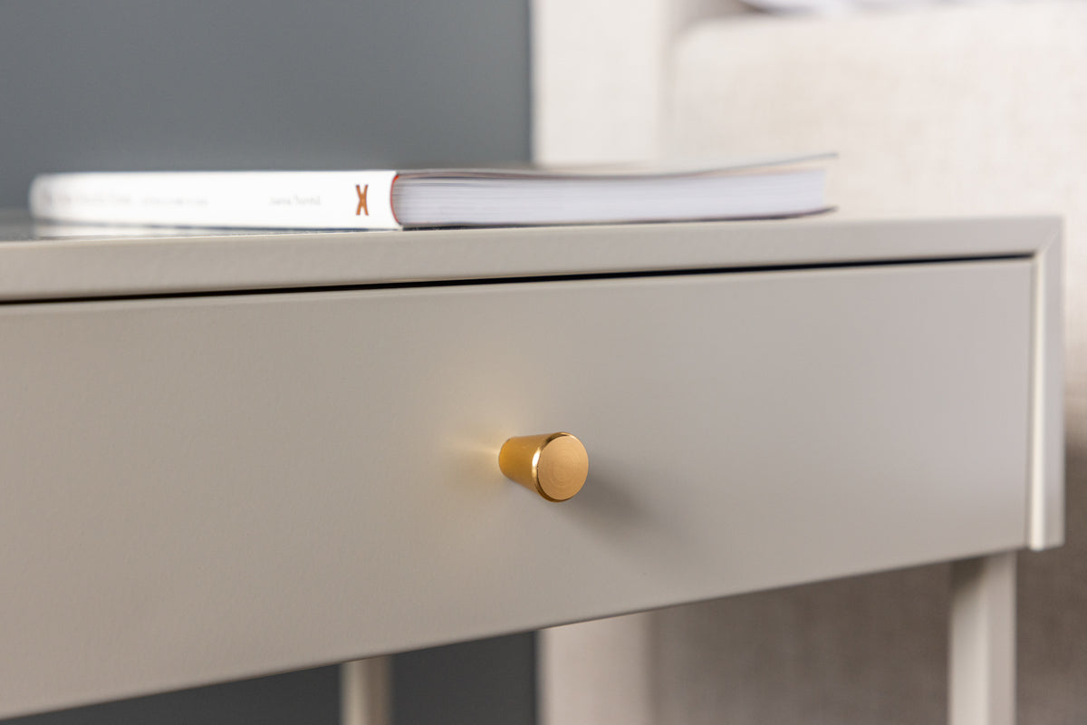 Venture Design Bakal Sängbord 43 x 41 Beige