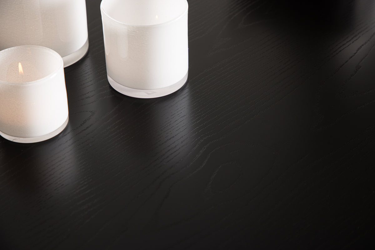 Venture Design Dipp Rektangulära Matbord 180 x 90 Svart