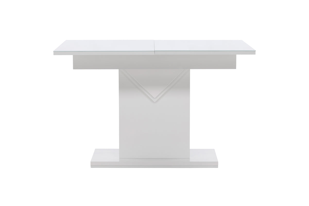 Venture Design Pluto Rektangulära Matbord 120 x 90 Vit