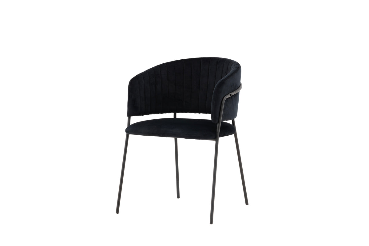 Venture Design Selma Matstolar 2-pack Svart
