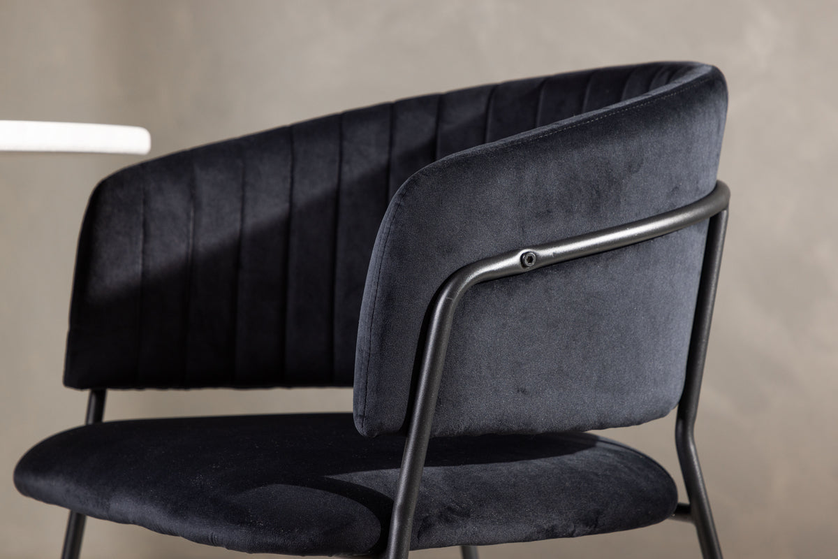 Venture Design Selma Matstolar 2-pack Svart
