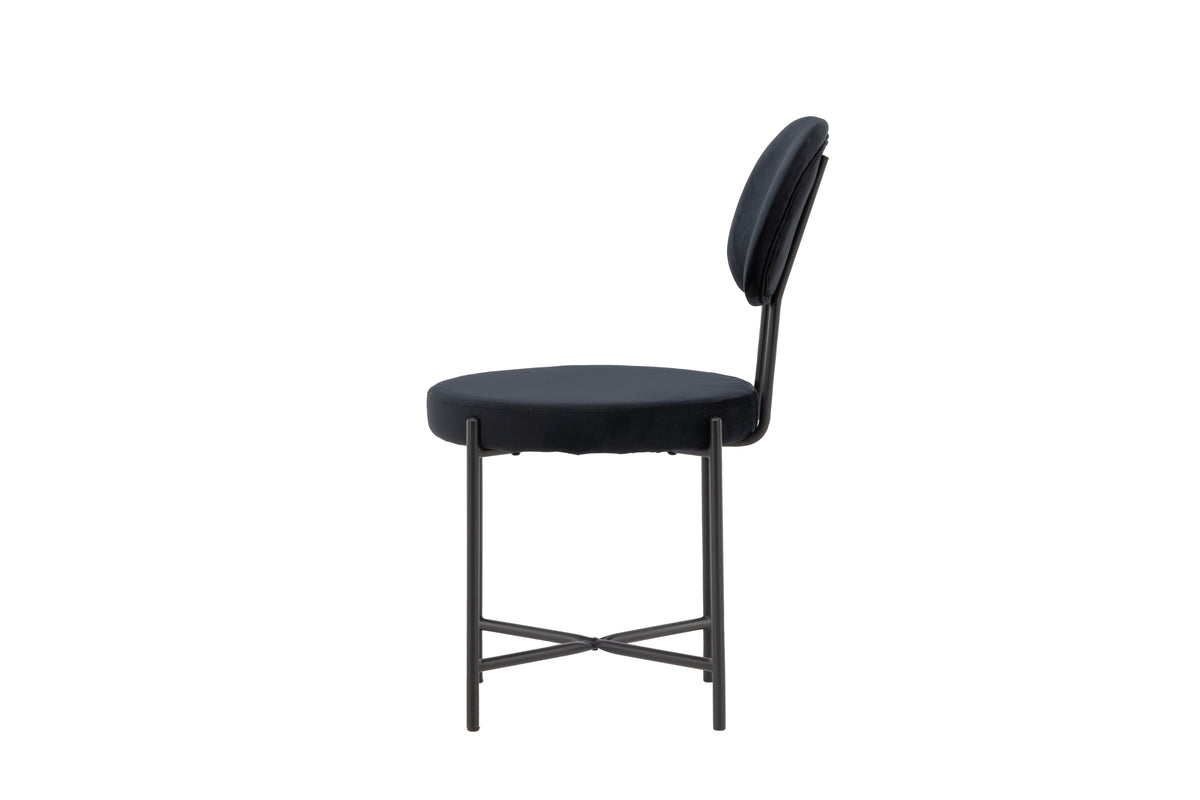 Venture Design Stella Matstolar 2-pack Svart