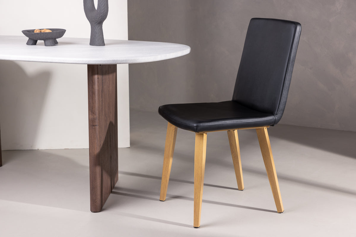 Venture Design Today Matstolar 2-pack Svart