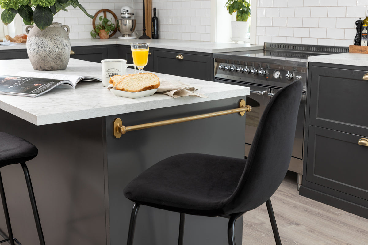 Venture Design Polar Barstolar 2-pack Svart