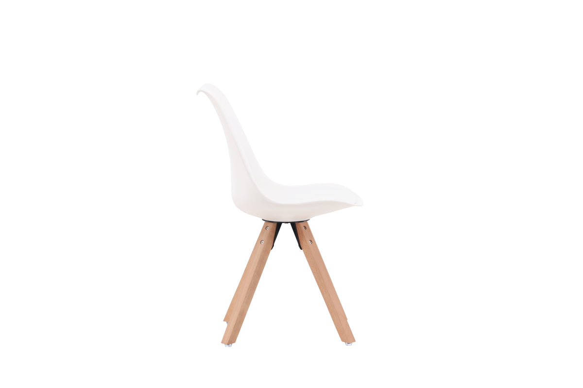 Venture Design Zeno Matstolar 2-pack Vit