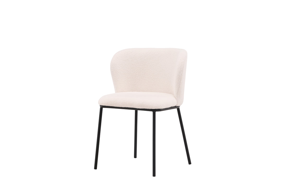 Venture Design Edina Matstolar 2-pack Vit