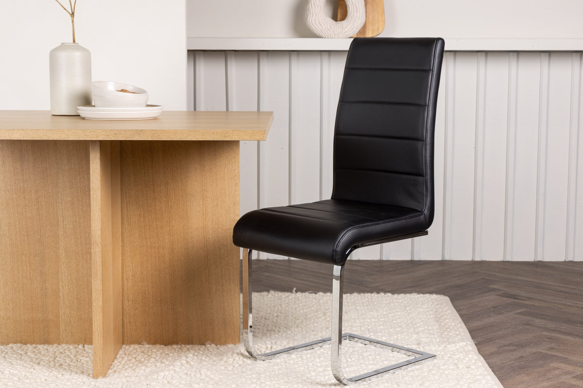 Venture Design Tempo Matstolar 2-pack Svart