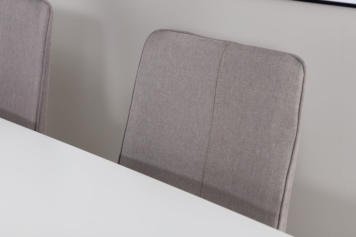 Venture Design X Matstolar 2-pack Grå