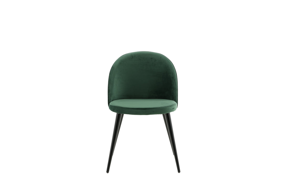 Venture Design Velvet Matstolar 2-pack Grön